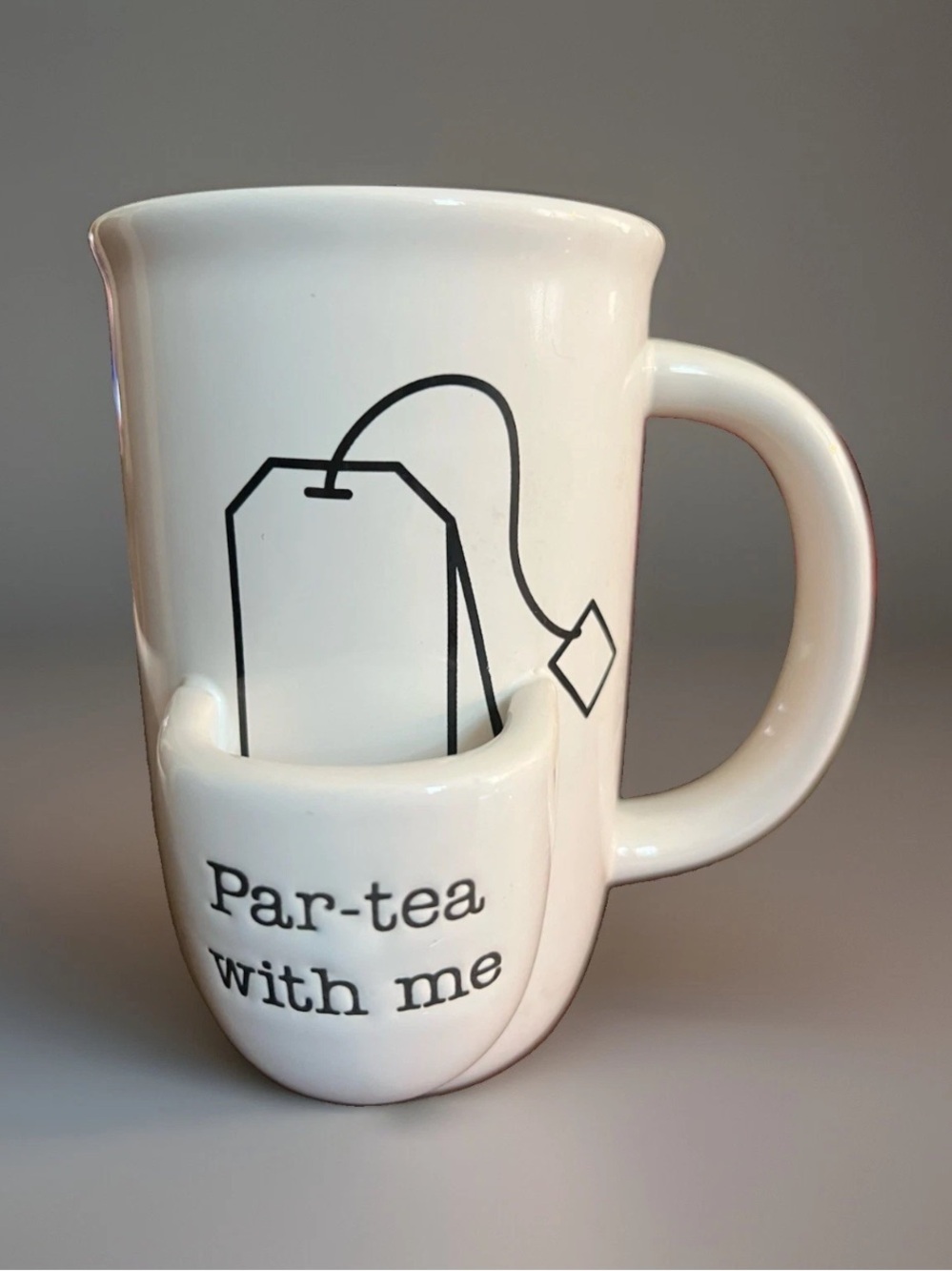 NOVELTY PAR-TEA WITH ME CERAMIC TEA MUG